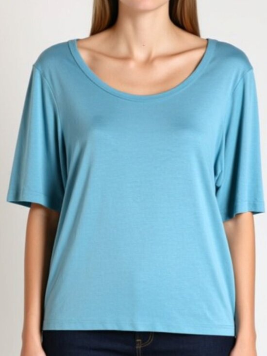 Time and Tru Tops - Time & Tru women's pistachio green, XXXL (E8)